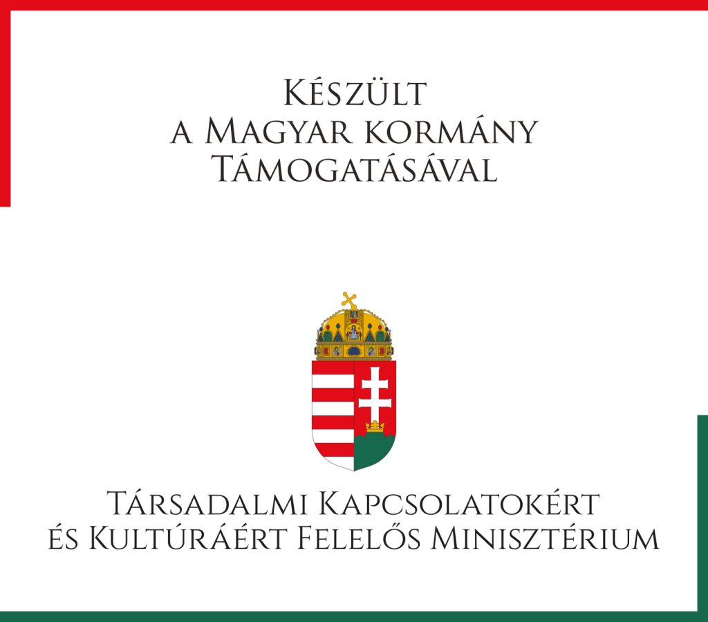 Bethlen Gábor Alap 2026 Készült A Magyar Kormány Támogatásával logó